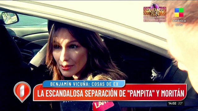 Benjamín Vicuña reveló cómo reaccionaron sus hijos ante la separación de Pampita y Moritán