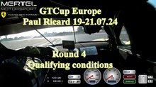 Anny Frosio GT Cup Europe Round 4 / Paul Ricard 19-21.07.24 Ferrari 488 Challenge EVO