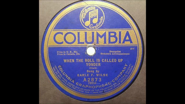 When The Roll Is Called Up Yonder I'll Be There - Haydn Quartet (1906)