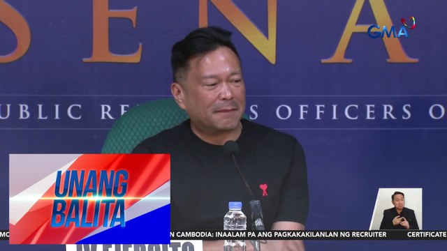 Sen. JV Ejercito – May mga bagong pangalang ipinalutang si Alice Guo sa huling executive session | Unang Balita