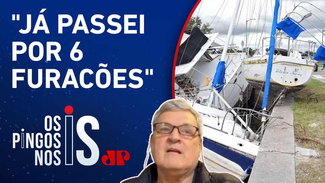 Furacão Milton atingirá Tampa, na Flórida em instantes; brasileiro que mora nos EUA comenta