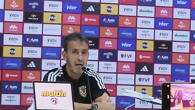 Fernando 'Bocha' Batista habla sobre la preparación de la Vinotinto ante Argentina