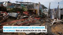 Huracán John complicará la recuperación de Acapulco tras la devastación de Otis: CMIC