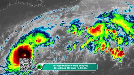 Furacão Milton é o mais perigoso dos últimos 100 anos na Flórida