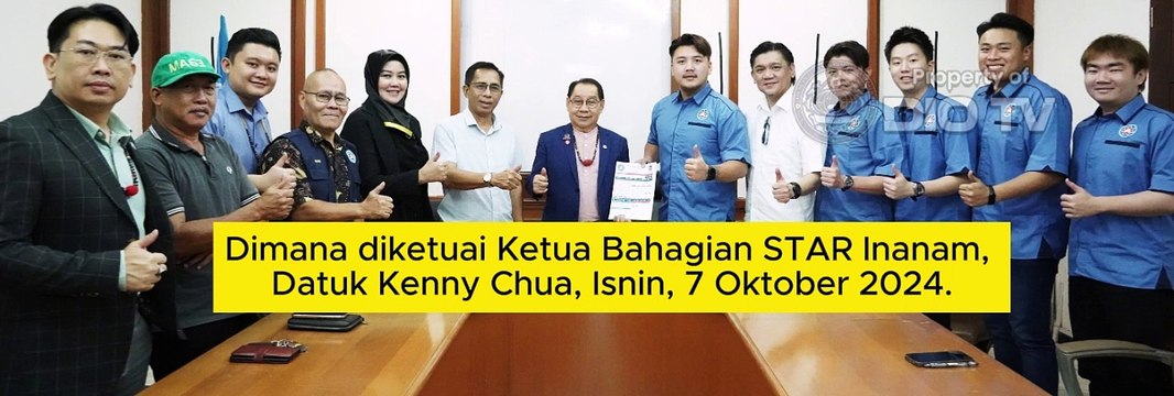 Usahawan Muda Mewarnai Starsabah Inanam Diterima Presiden Parti Solidariti Tanah Airku StarSabah Datuk Seri Panglima Dr Jeffrey G. Kitingan