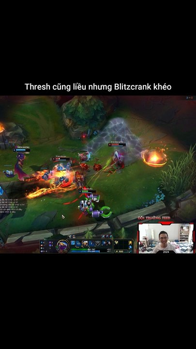 Thresh cũng liều nhưng Blitzcrank khéo #thresh #blitzcrank #lienminhhuyenthoai #leagueoflegends