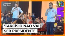 Boulos diz que Nunes é fantoche de Tarcísio e Bolsonaro não irá 'colocar as garras' na prefeitura