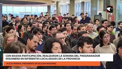 Con masiva participación, realizaron la Semana del Programador Misionero en diferentes localidades de la provincia