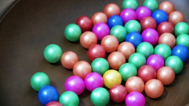 Marble run race ☆ Wooden Cuboro & HABA slope colorful cute marble .8min!Billiards.