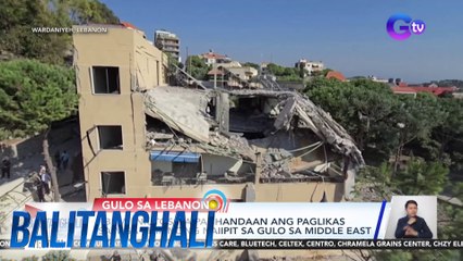 PBBM, iniutos na paghandaan ang paglikas sa mga Pilipinong naiipit sa gulo sa Middle East | Balitanghali