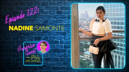 Ang biggest acting comeback ni Nadine Samonte! | Surprise Guest with Pia Arcangel