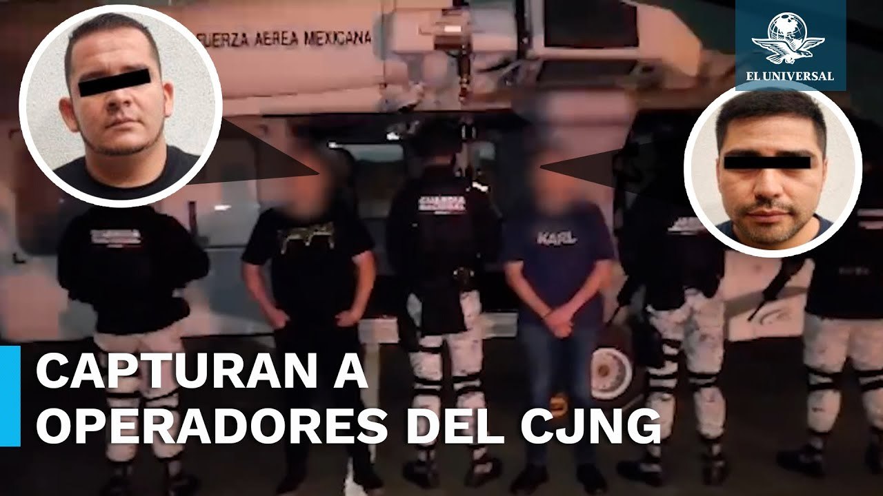 Detienen a dos presuntos operadores de  El Mencho , líder del CJNG