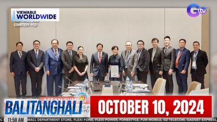 Balitanghali Express: Oktubre 10, 2024 - Taxi Driver Binawian ng Buhay sa Drive-Thru Shootout 🚓