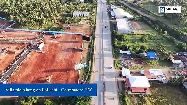 Introducing G Square Real Estate: G Square Emerald Enclave | Premium Plots on Coimbatore-Pollachi Main Road | Site Tour