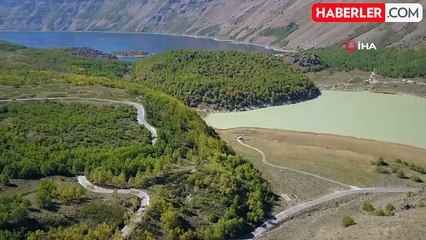 Nemrut Krater Gölü'nde Ziyaretçi Akını Devam Ediyor