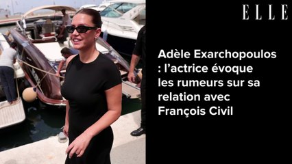 Adèle Exarchopoulos : l’actrice évoque les rumeurs sur sa relation avec François Civil