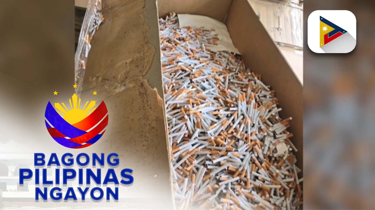4 na malalaking manufacturer ng ilegal na mga sigarilyo, ni-raid kamakailan