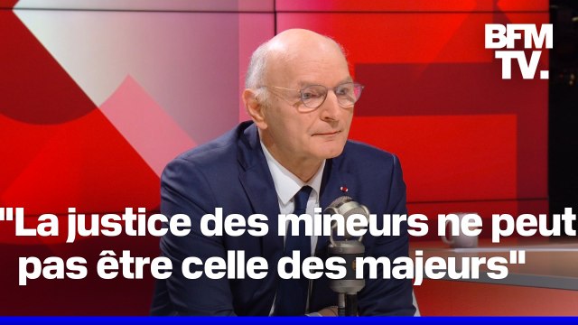 Excuse de minorité, budget.. L'interview en intégralité du garde des Sceaux Didier Migaud