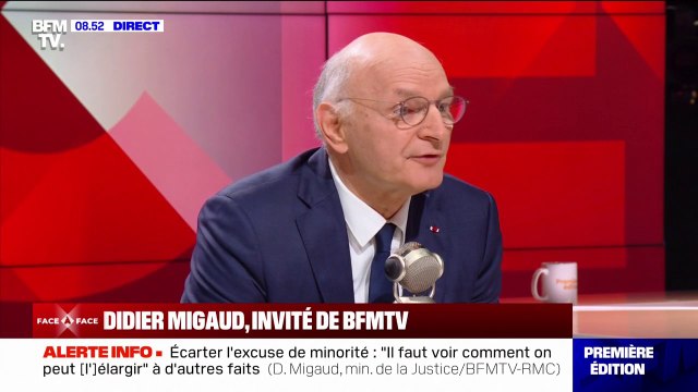 Didier Migaud au sujet de Bruno Retailleau: On peut passer des compromis sans se compromettre