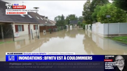 Download Video: Seine-et-Marne: des rues de Coulommiers complètement inondées