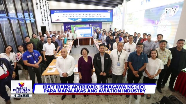 Iba't ibang aktibidad, isinagawa ng CDC para mapalakas ang aviation industry