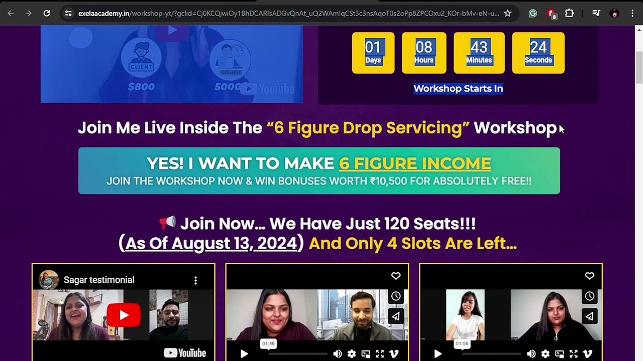 Drop servicing scam
