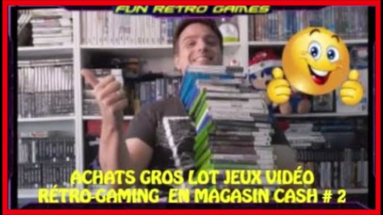 DU NOUVEAU DANS LA COLLECTION #2 !!! ( GROS LOT JEUX VIDÉO RÉTRO-GAMING EN MAGASIN CASH )