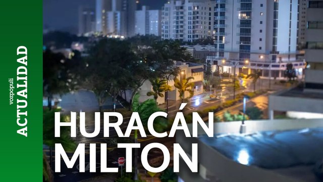 Milton, el padre de todos los huracanes, asola el sureste de EEUU