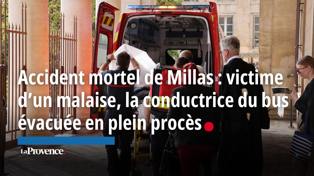 Accident mortel de Millas : victime d’un malaise, la conductrice du bus  évacuée en plein procès