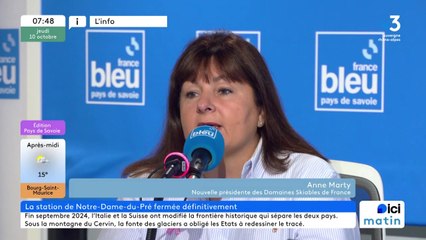 Anne Marty, présidente de Domaines Skiables de France