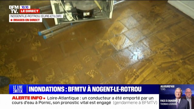 De la boue partout : une habitante d'Eure-et-Loir témoigne des dégâts chez elle après le passage de la tempête Kirk