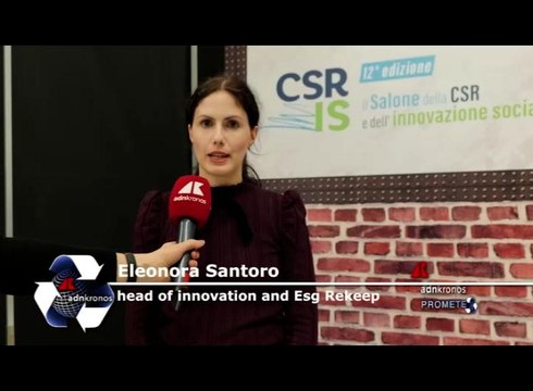 Santoro (Rekeep): “Attenzione a sostenibilità è parte integrante dei servizi che offriamo ai nostri clienti”