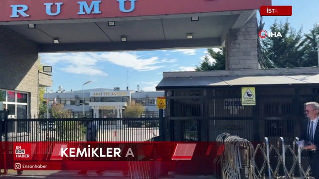 Cem Garipoğlu’nun kemikleri İstanbul Adli Tıp Kurumu'ndan alındı