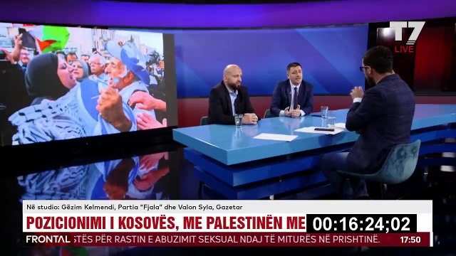 Gëzim Kelmendi dhe Valon Syla në emisionin Frontal në T7 – 17.05.2021