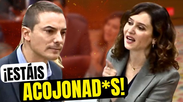 AYUSO acoj*na al lacayo de Sánchez con las BOLSAS de DINERO en FERRAZ y CHIRINGUITO de BEGOÑA
