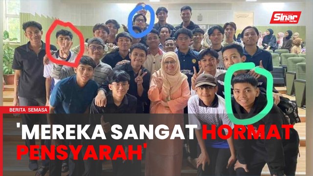 Nahas pelajar UiTM: Tiga pelajar miliki budi pekerti tinggi, rajin bantu pensyarah