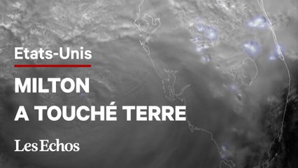 L’ouragan Milton a touché terre au sud de Tampa (Floride)