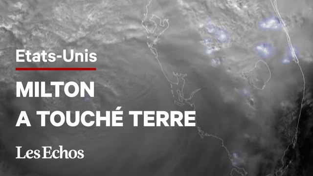 L’ouragan Milton a touché terre au sud de Tampa (Floride)