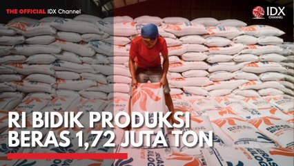 RI Bidik Produksi Beras 1,72 Juta Ton