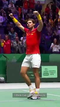 La légende du tennis mondial Rafael Nadal annonce qu'il prendra sa retraite après la finale de la Coupe Davis en novembre - VIDEO