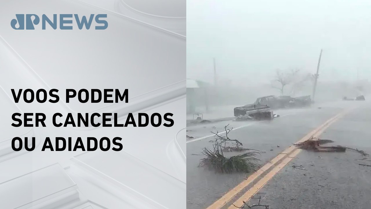 Procon-SP orienta consumidores com viagem marcada para áreas afetadas pelo furacão Milton