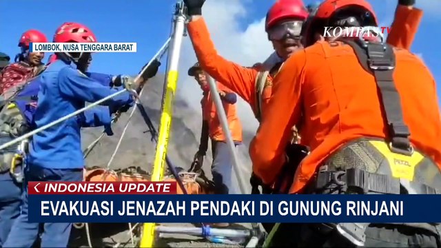 Evakuasi Pendaki Remaja Hilang di Gunung Rinjani, Ditemukan Tim SAR Tewas dalam Jurang