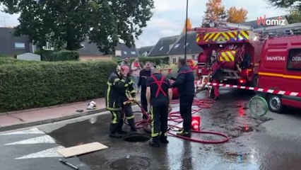 Honfleur : durant 9 heures, les secours ont tout tenté pour sauver un chaton tombé dans les égouts