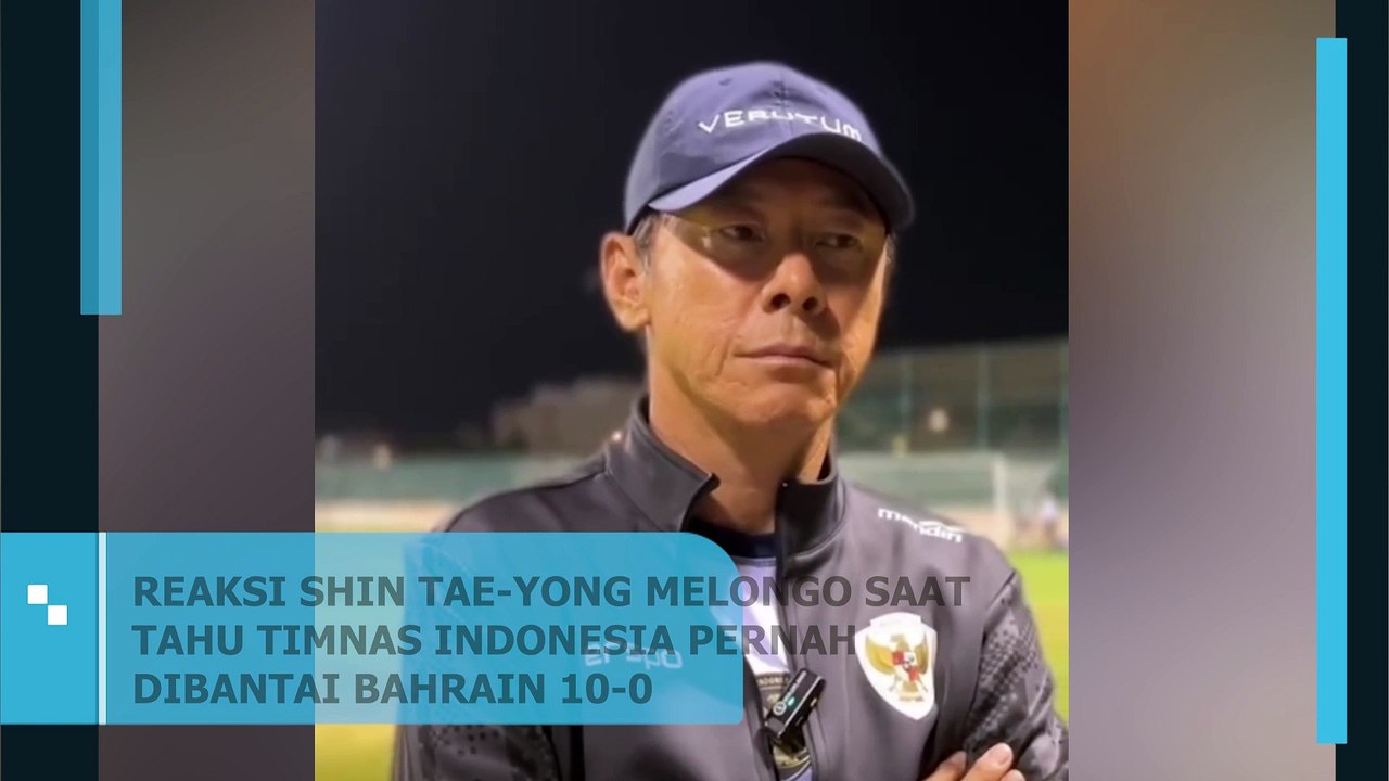 Shin Tae-yong Terkejut saat Tahu Timnas Indonesia Pernah Dibantai Bahrain 10-0, Erick Thohir: Wajar!
