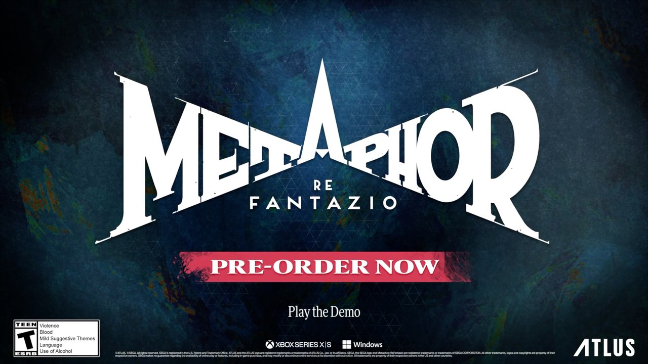 Metaphor ReFantazio Official Launch Trailer