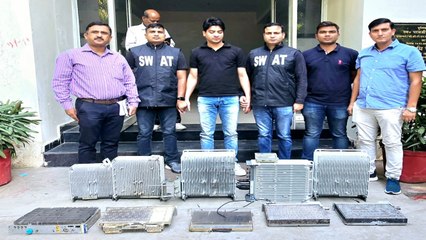 मोबाइल टावर उपकरण चोर गिरोह का सरगना 35 लाख के माल के साथ गिरफ्तार