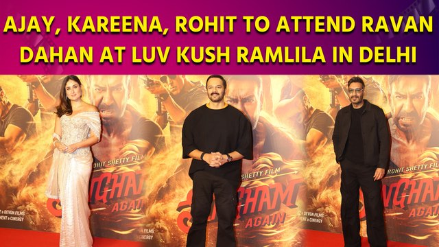 Ajay Devgn, Kareena Kapoor Khan, Rohit Shetty to attend Ravan Dahan at Luv Kush Ramlila in Delhi