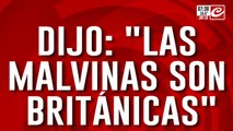 El primer ministro Británico habló de Las Malvinas y provocó al pueblo argentino