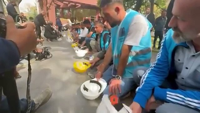 Fernas işçilerine bir polis engeli daha: Meclis’e yürümek isteyen işçilerin önü kesildi