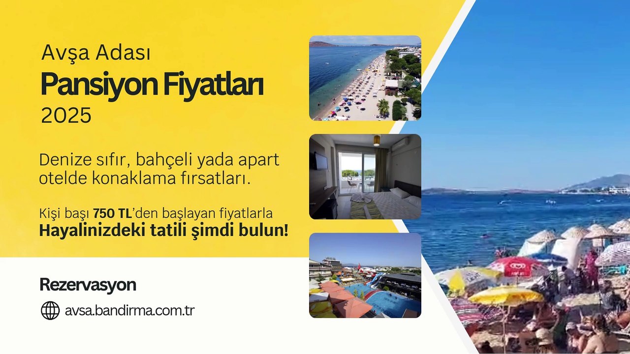 Avşa Adası Pansiyon Fiyatları 2025
